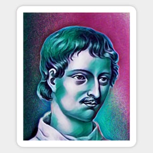 Giordano Bruno Portrait | Giordano Bruno Artwork 4 Sticker